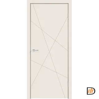 Дверное полотно Эмаль SCANDI S 800х2000 цвет Слоновая кость Левое/Правое VD1000379