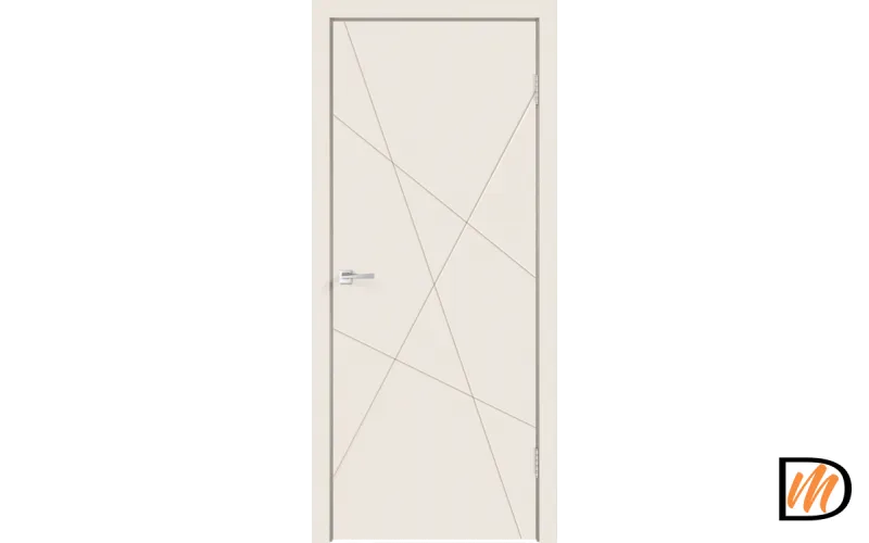 Дверное полотно Эмаль SCANDI S 900х2000 цвет Слоновая кость Левое/Правое VD1000380