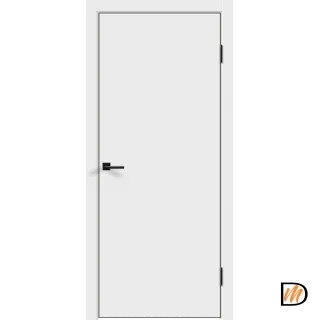 Дверное полотно Эмаль Flat глухое 600х2000 цвет Белый Левое/Правое VD1003431