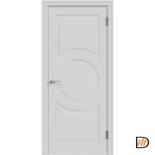 Дверное полотно Эмаль VERONA 1 800х2000 цвет Светло-серый Левое/Правое VD1004069