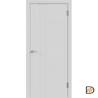 Дверное полотно Эмаль Scandi 3D 1 700х2000 цвет Светло-серый Левое/Правое VD1004879
