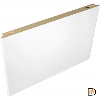 Добор телескопический Эмаль цвет Белый 150х 8х2440  VD1010353