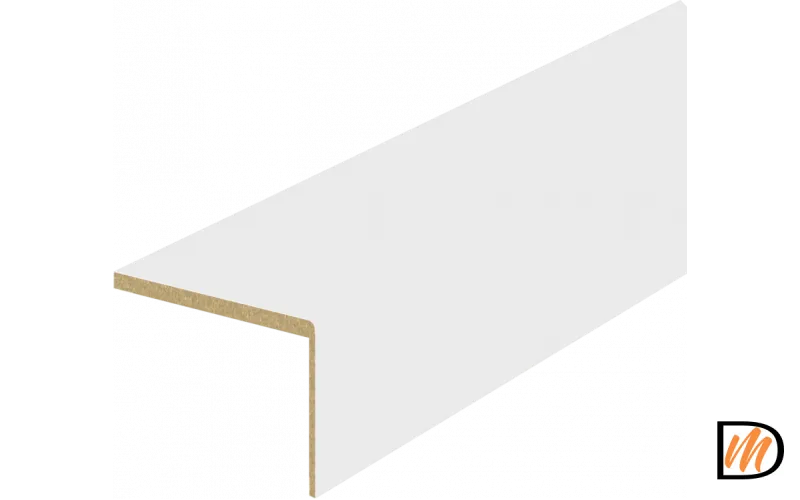 Наличник телескопический L 8мм Эмаль цвет Белый 70х70х2440  VD1010437