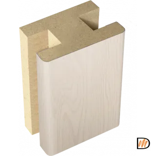 Профиль стыковочный добор-добор SoftTouch цвет Ясень капучино структурный 40х24х2400  VD1020155