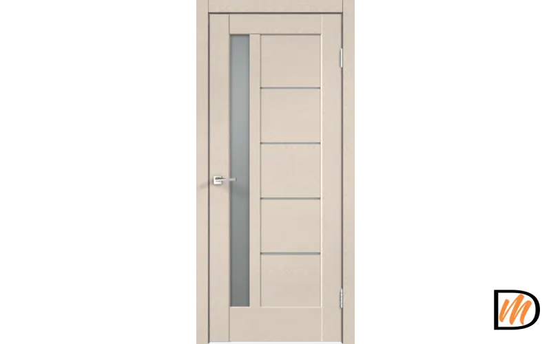 Дверное полотно SoftTouch SoftTouch PREMIER 3 800х2000 цвет Ясень капучино структурный стекло Мателюкс Левое/Правое VD1030017