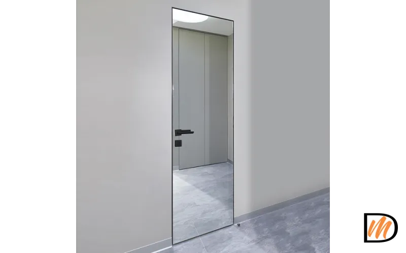 Дверное полотно под покраску INVISIBLE с зеркалом 600х2000 Левое/Правое VD1074010