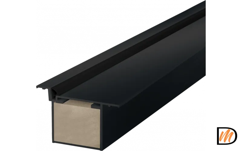 коробка INVISIBLE под покраску черный М10 (975х2053) Левое VD1080787