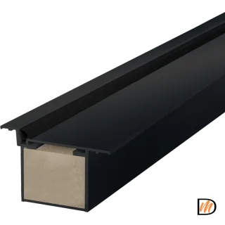 коробка INVISIBLE под покраску черный М10 (975х2053) Правое VD1080789