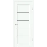 Дверное полотно EMALUX STYLE 1 со стеклом 700х2000 цвет Эльбрус стекло Мателюкс Графит Левое/Правое VD1290126