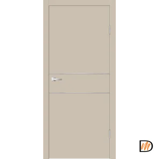 Дверное полотно EMALUX Galant H2 800х2000 цвет Кварцит Левое/Правое VD1300125