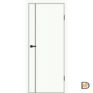 Дверное полотно EMALUX Galant M1 900х2000 цвет Белый Опал Левое/Правое VD1300152