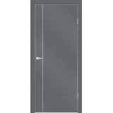 Дверное полотно EMALUX TECHNO MV1 700х2000 цвет Вулкан Левое/Правое VD1300452