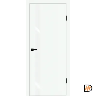 Дверное полотно EMALUX Galant Z1 900х2000 цвет Эльбрус стекло Лакобель белое Левое/Правое VD1300810