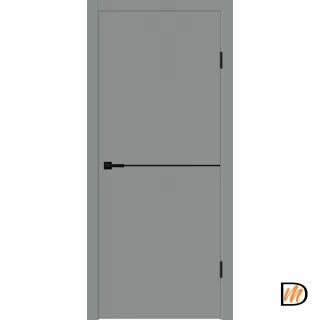 Дверное полотно EMALUX Galant FH1 700х2000 цвет Серый Агат Левое/Правое VD1301046