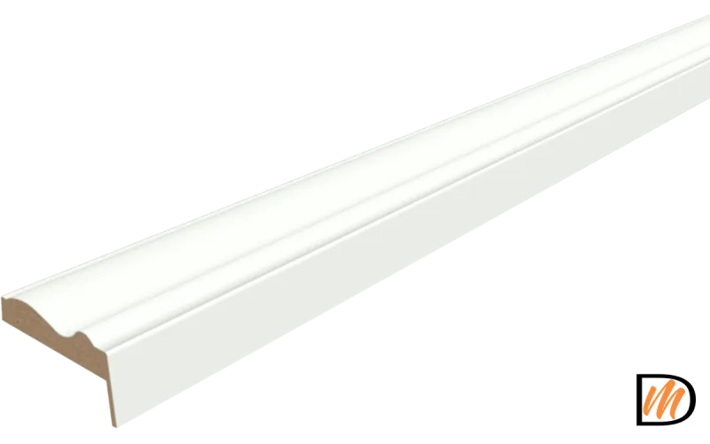 Наличник Волна телескопический EMALUX цвет Белый Опал 80х35х2200  VD1310183