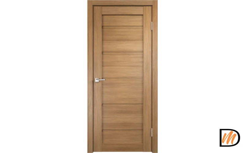 Дверное полотно Экошпон DUPLEX глухое 600х2000 цвет Дуб золотой (арт. 14012) Левое/Правое VD161556