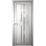 Дверное полотно 3D FLEX UNICA 7 800х2000 Цвет Белый стекло Мателюкс Левое/Правое VD500305