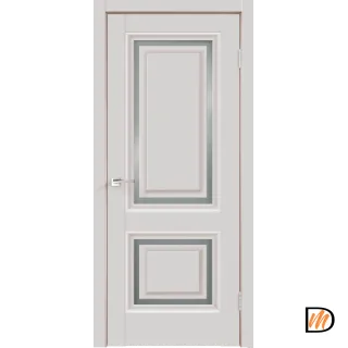 Дверное полотно Экошпон FLY 1 800х2000 цвет Серый Эмалит Левое/Правое VD811176