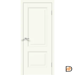Дверное полотно Экошпон ALTO 6 900х2000 цвет Молочный Эмалит Левое/Правое VD811956