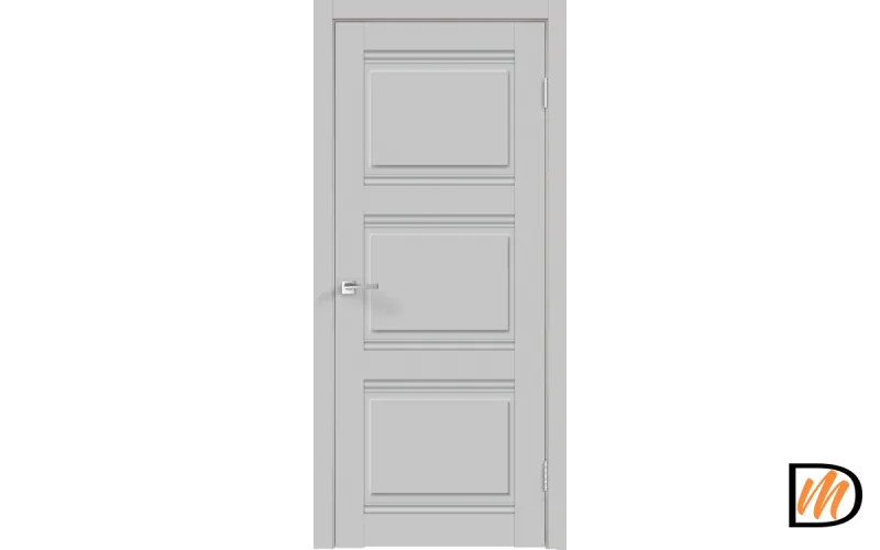 Дверное полотно Экошпон ALTO 3 900х2000 цвет Серый Эмалит Левое/Правое VD813248