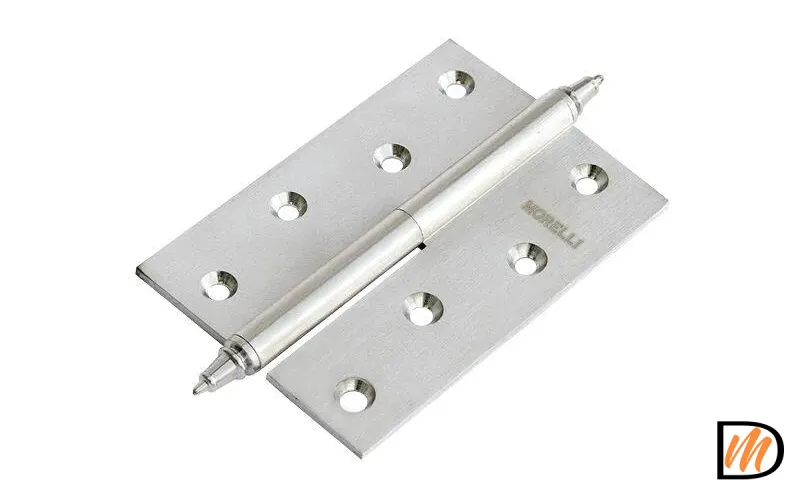 Петля стальная левая MS 100X70X2.5 никель матовый  MSK-9008976