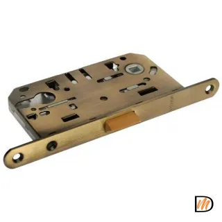 Защелка бесшумная под цилиндр 1885P бронза античная  MSK-9009450