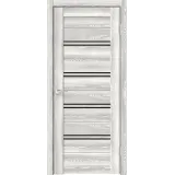 Дверное полотно Экошпон XLINE 4 800х2000 цвет Клён крем стекло Мателюкс Левое/Правое VD016508