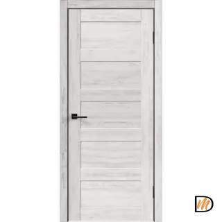 Дверное полотно Экошпон TREND 5P 700х2000 цвет Санторини белый Левое/Правое VD016403