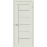 Дверное полотно Экошпон XLINE 17 600х2000 цвет Светло-серый Эмалит стекло Мателюкс Левое/Правое VD017579