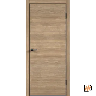Дверное полотно Экошпон Galant глухое 600х2000 цвет Дуб Европейский горизонт Левое/Правое VD023951