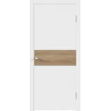 Дверное полотно Экошпон Galant DUO 3 800х2000 цвет Белый Эмалит Левое/Правое VD024297