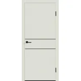 Дверное полотно Экошпон Galant H2 800х2000 цвет Светло-серый Эмалит Левое/Правое VD024908