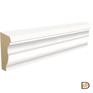 Погонаж Карниз Экошпон цвет Белый Эмалит 1110 (900)  VD063064