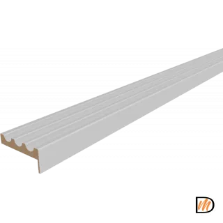 Наличник Канелюр телескопический Экошпон цвет Серый Эмалит 80х25х2200  VD064032