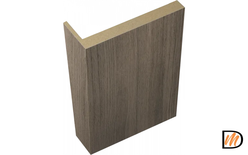 Наличник телескопический L 8мм Экошпон цвет Дуб серый 70х25х2440  VD064336
