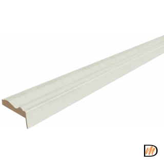 Наличник Волна телескопический Экошпон цвет Светло-серый Эмалит 80х35х2200  VD066787