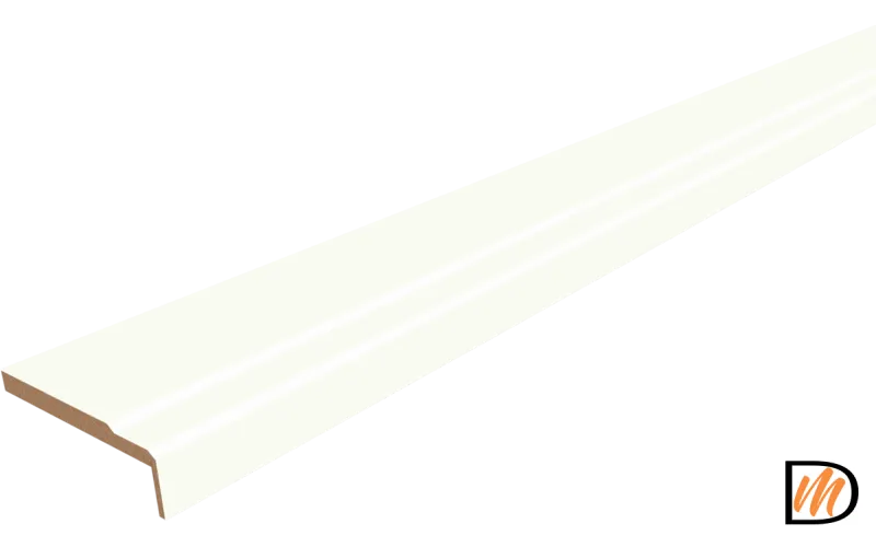 Наличник NEO 1 телескопический Экошпон цвет Молочный Эмалит 85х25х2200  VD066844