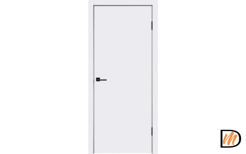 Дверное полотно Эмаль SCANDI 1 600х2000 цвет Белый Левое/Правое VD1000173