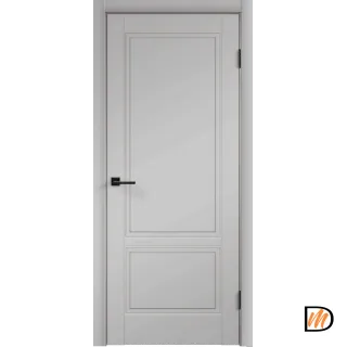Дверное полотно Эмаль SCANDI 2P 600х2000 цвет Светло-серый Левое/Правое VD1000253