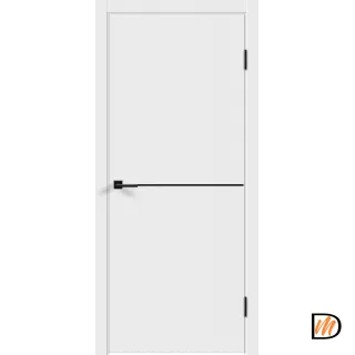 Дверное полотно Эмаль Flat H1 600х2000 цвет Белый Левое/Правое VD1002423