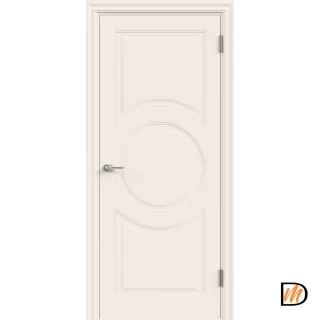 Дверное полотно Эмаль VERONA 1 900х2000 цвет Слоновая кость Левое/Правое VD1004025