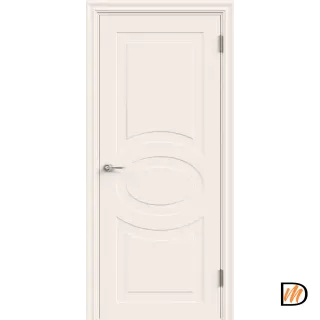 Дверное полотно Эмаль VERONA 2 600х2000 цвет Слоновая кость Левое/Правое VD1004527