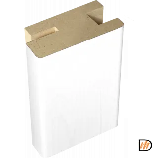 Профиль стыковочный добор-наличник SoftTouch цвет Ясень белый структурный 50х24х2400  VD1020075