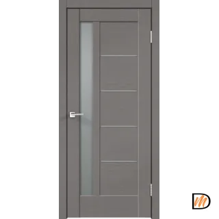 Дверное полотно SoftTouch SoftTouch PREMIER 3 800х2000 цвет Ясень грей структурный стекло Мателюкс Левое/Правое VD1030018