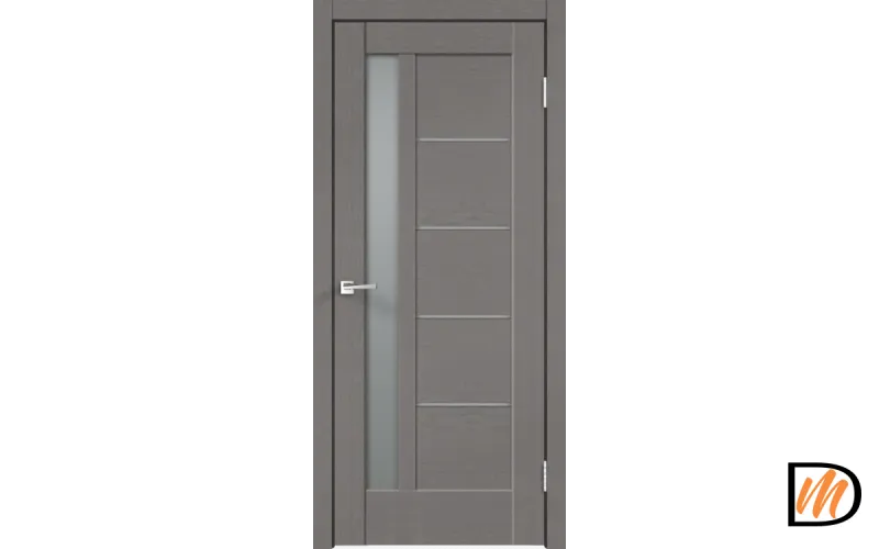 Дверное полотно SoftTouch SoftTouch PREMIER 3 900х2000 цвет Ясень грей структурный стекло Мателюкс Левое/Правое VD1030019