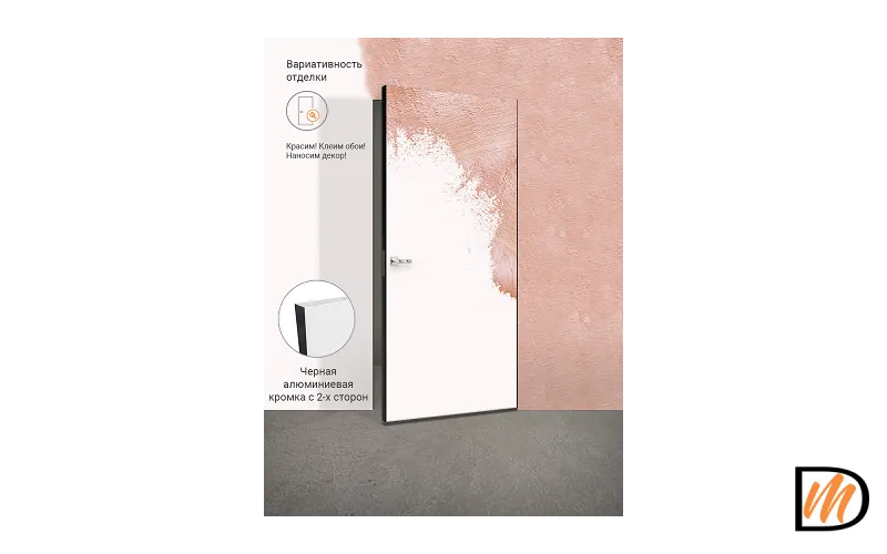 Дверное полотно под покраску INVISIBLE ОПТИМ 700х2000 Левое/Правое VD1071488