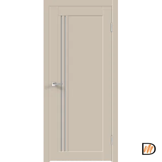 Дверное полотно EMALUX XLINE 8 600х2000 цвет Кварцит стекло Мателюкс Левое/Правое VD1290237