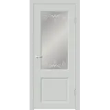 Дверное полотно EMALUX ALTO 21 2V 800х2000 цвет Доломит стекло Мателюкс, контур №3 Левое/Правое VD1291263