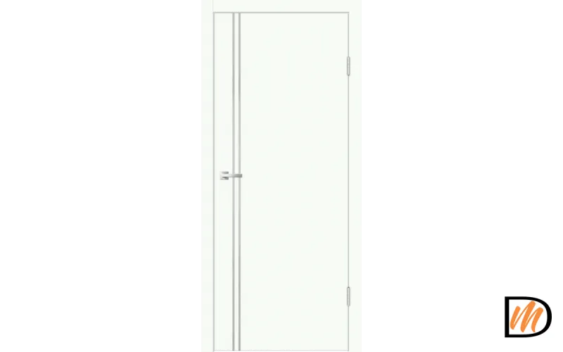 Дверное полотно EMALUX Galant M2 600х2000 цвет Белый Опал Левое/Правое VD1300193