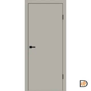 Дверное полотно EMALUX Galant глухое 600х2000 цвет Бежевый Агат Левое/Правое VD1300742